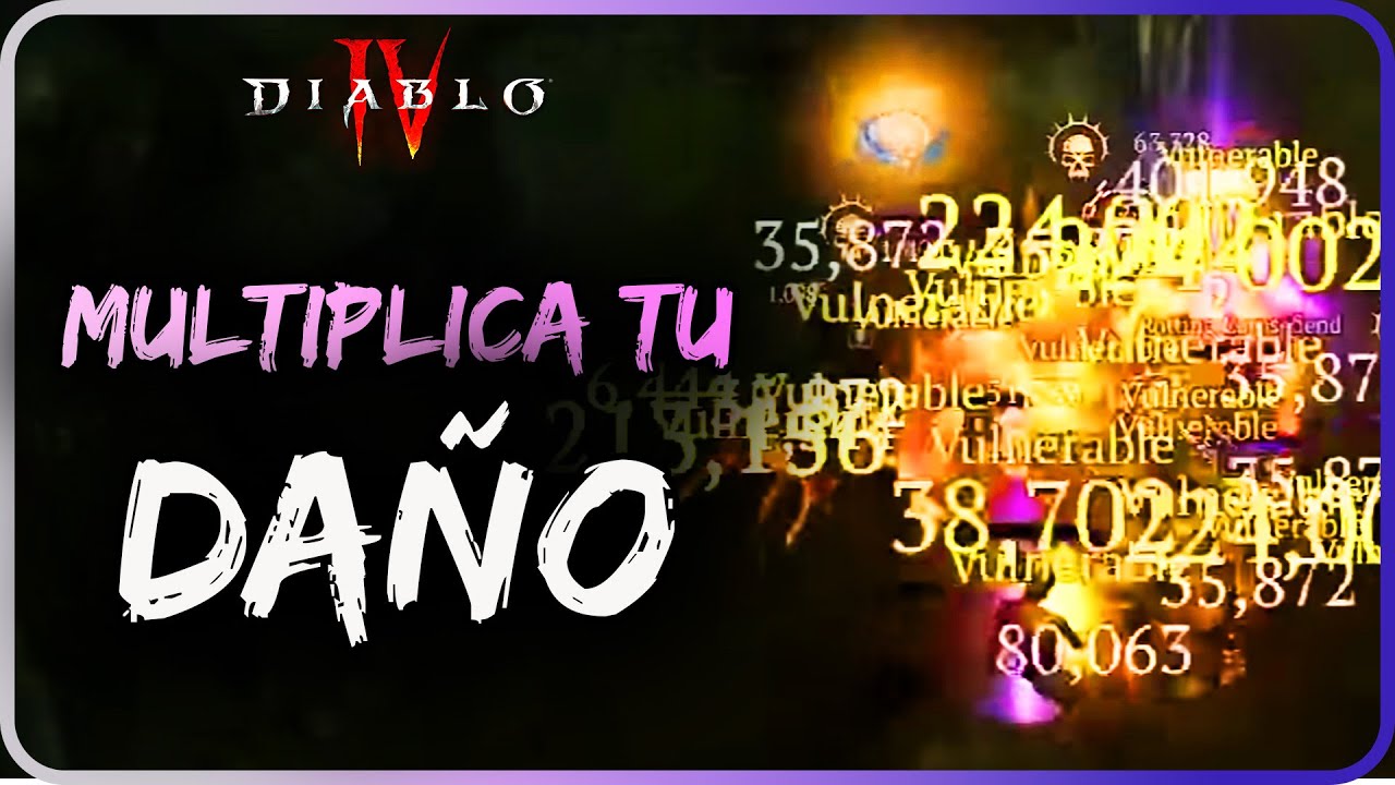 EL SECRETO DE LAS MEJORES CONFIGURACIONES PARA HACER MÁS DAÑO EN DIABLO 4