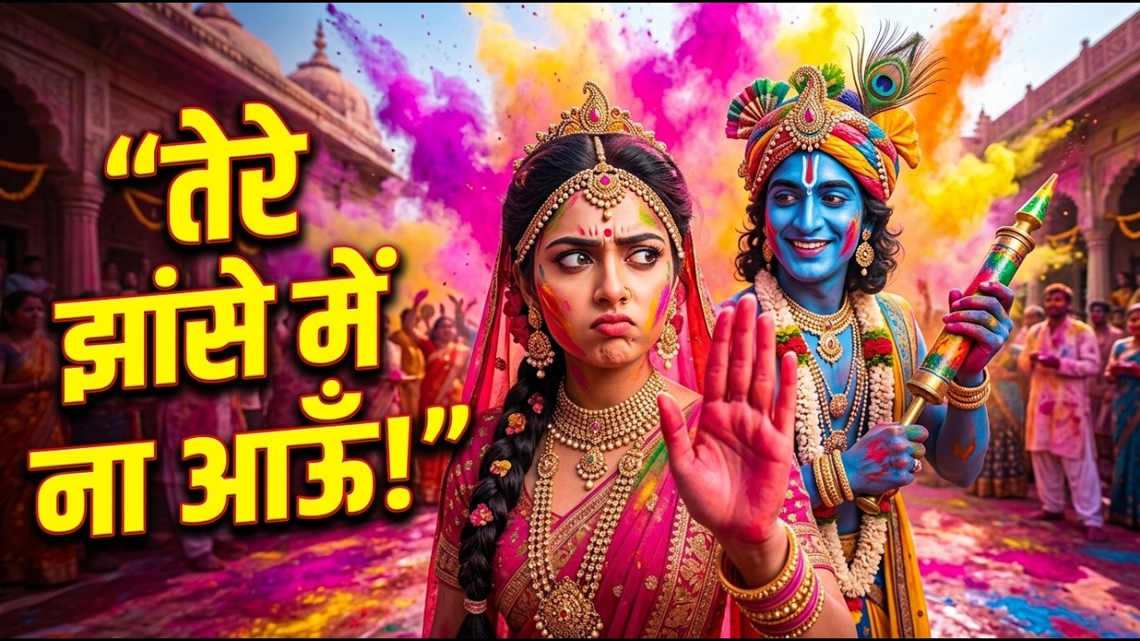 Tere Jhanse me na Aau| तेरे झांसे में ना आऊँ Govardhan Divine Scape| Holi Song