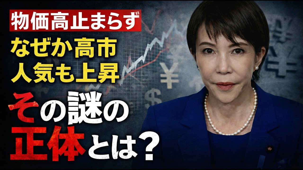 物価高で高市内閣の支持率が上がる謎とは？安冨歩東京大学名誉教授。一月万冊清水