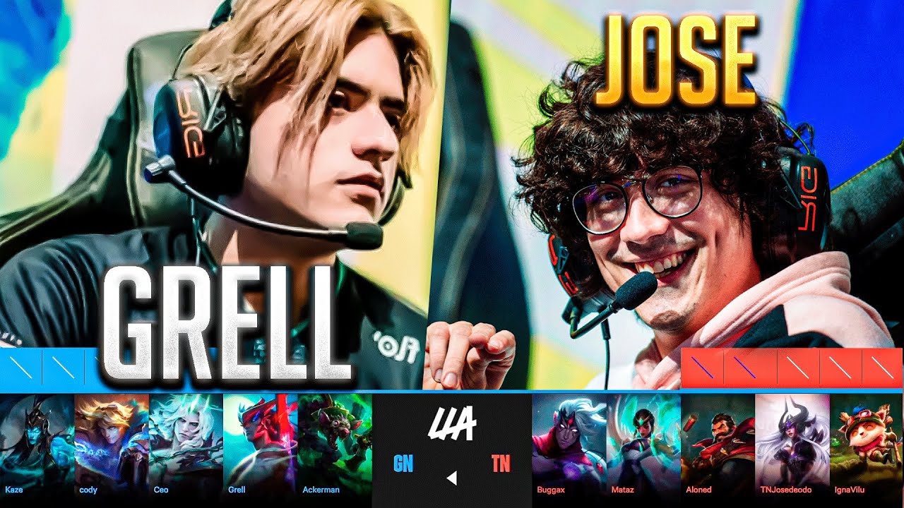 GRELL Y JOSEDEODO SE ENFRENTAN EN LA BOTLANE!! // EST vs ISG Highlights // Game 2 // Showmatch