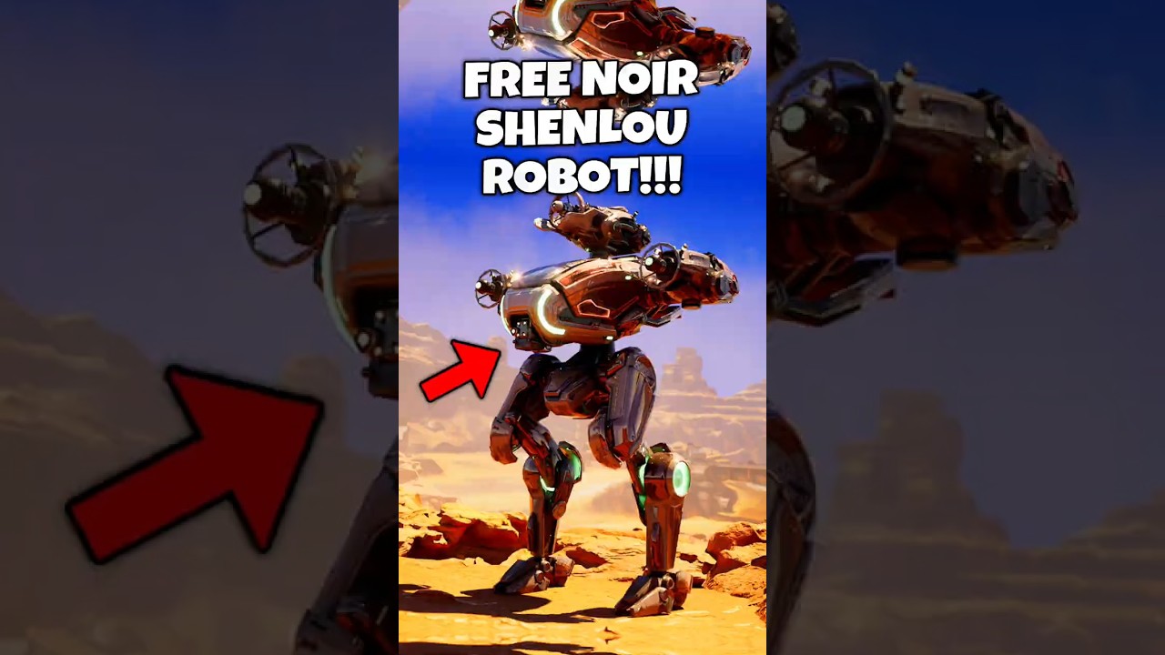 БЕСПЛАТНЫЙ РОБОТ НУАР ШЕНЛОУ! 😱🔥 | Марафон подарков War Robots 11.7