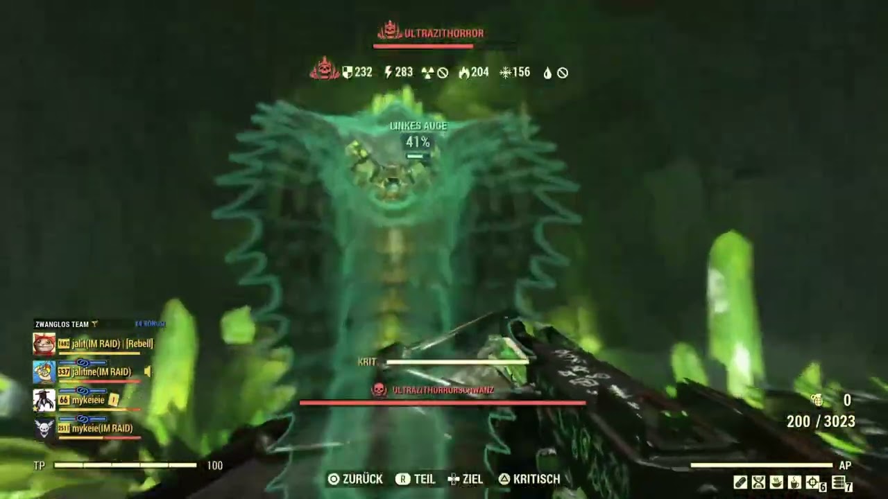 Fallout 76 Ultracite Terror in 55sec with Elder&rsquo;s Mark