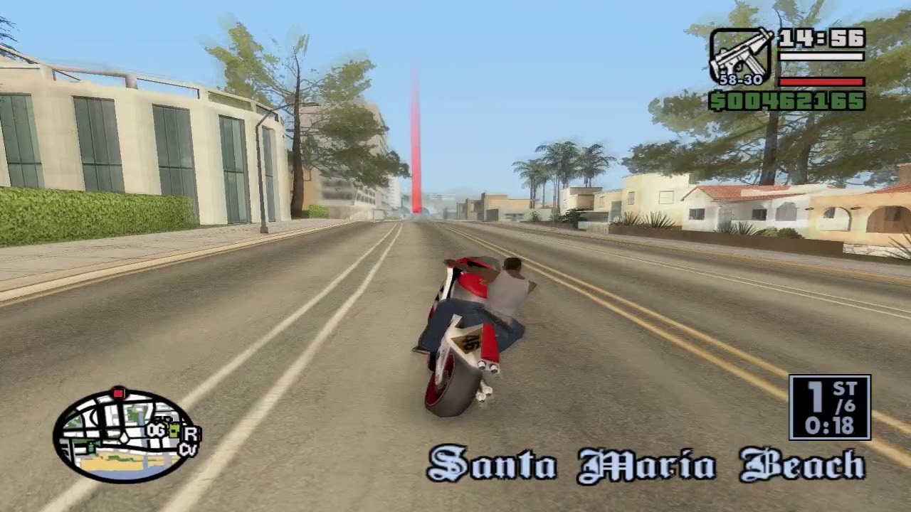 Speedrun Attempt - GTA: San Andreas - Lowrider Race with NRG - 0:50