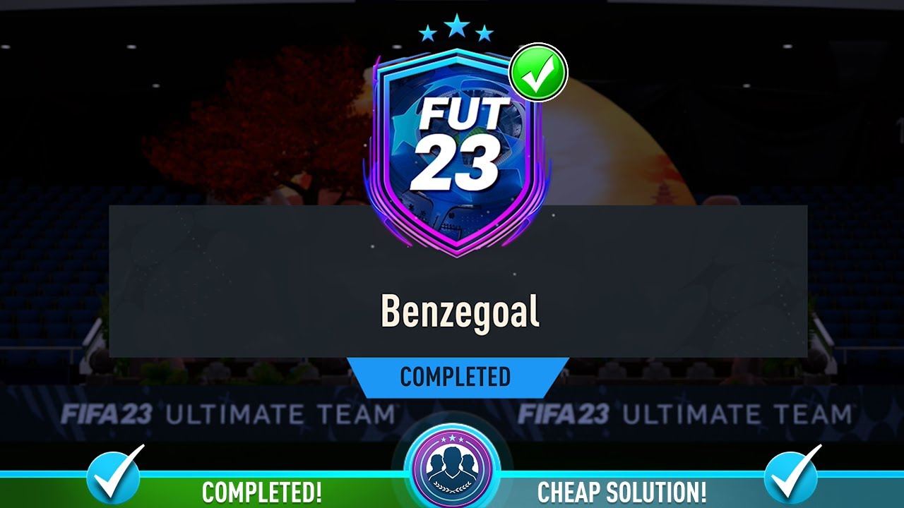 Benzegoal SBC Completed - Cheapest Solution & Tips - Fifa 23