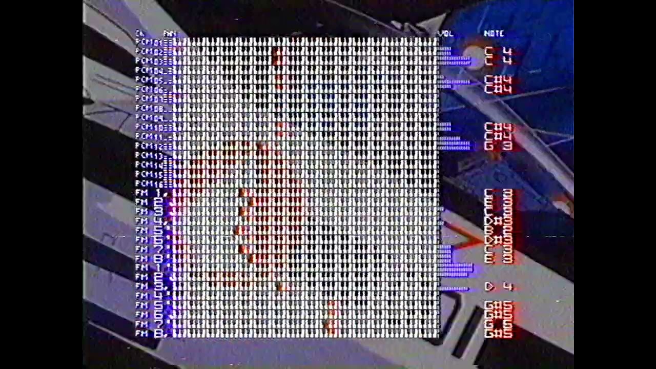Space Walk (Stage 2A)「宇宙散歩」[YM2151x2, SEGAPCM]