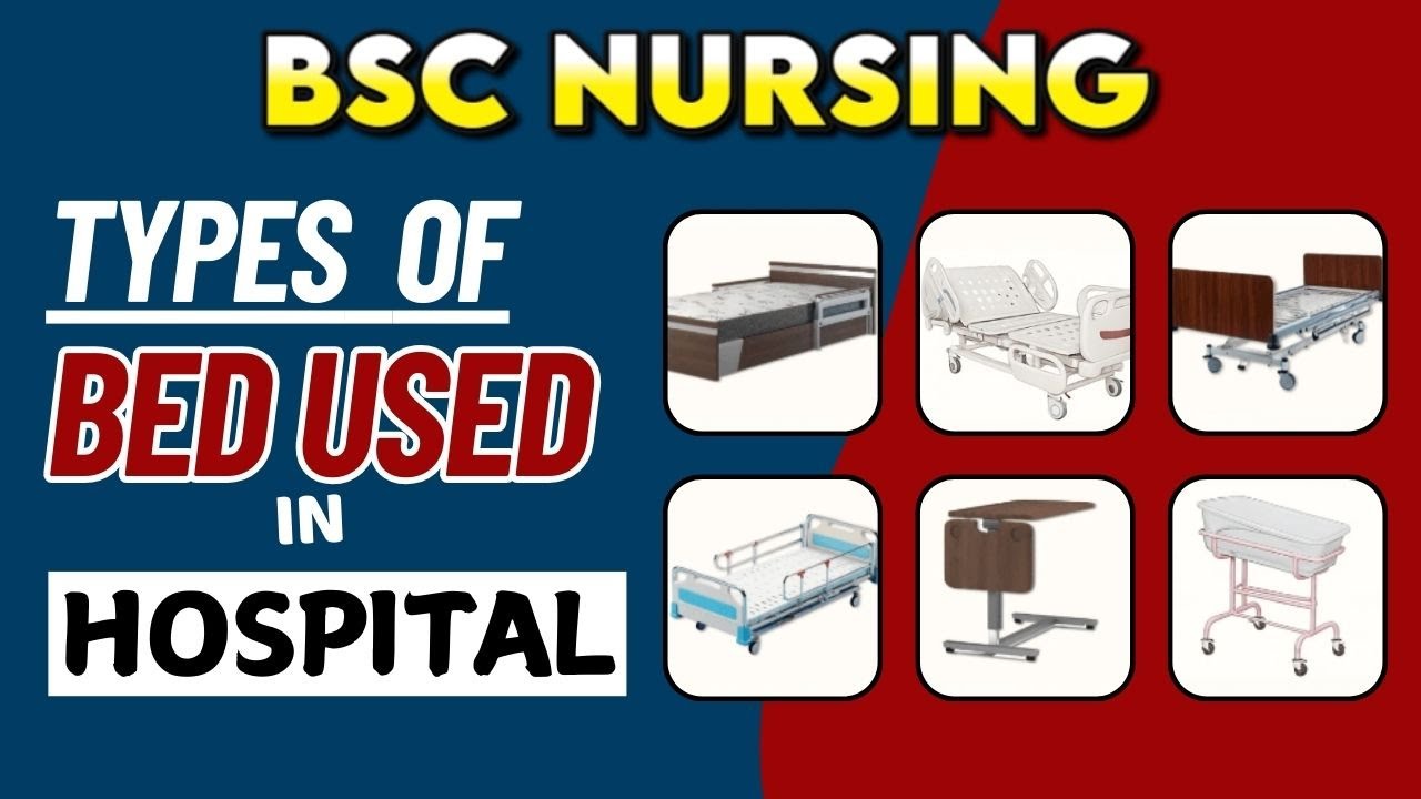 types of bed used in hospital | types of bed bsc nursing 1st year | fundamental of nursing | fon 1