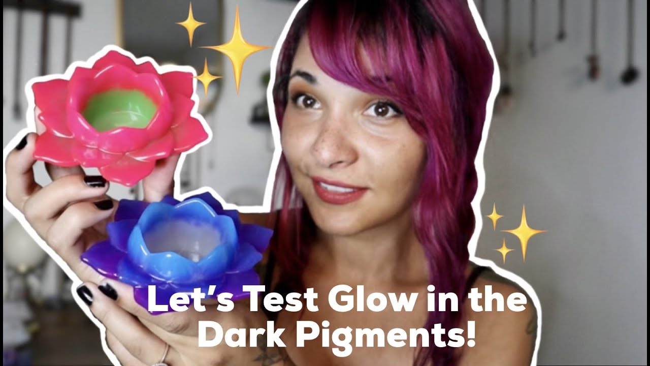 Glow in the Dark Pigment exists!? (And I'm Obsessed)