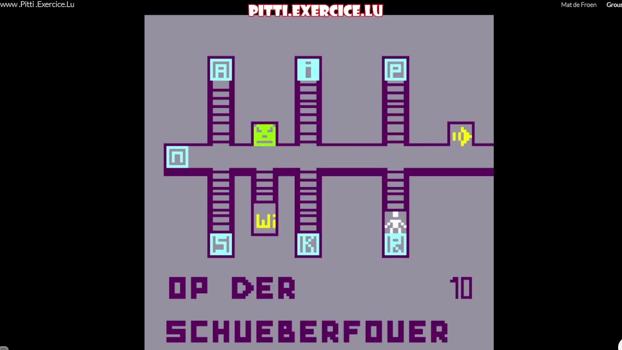 V750: De Pitti hëlleft dir. Niveau 3 - op der Schueberfouer (lëtzeburgesch)