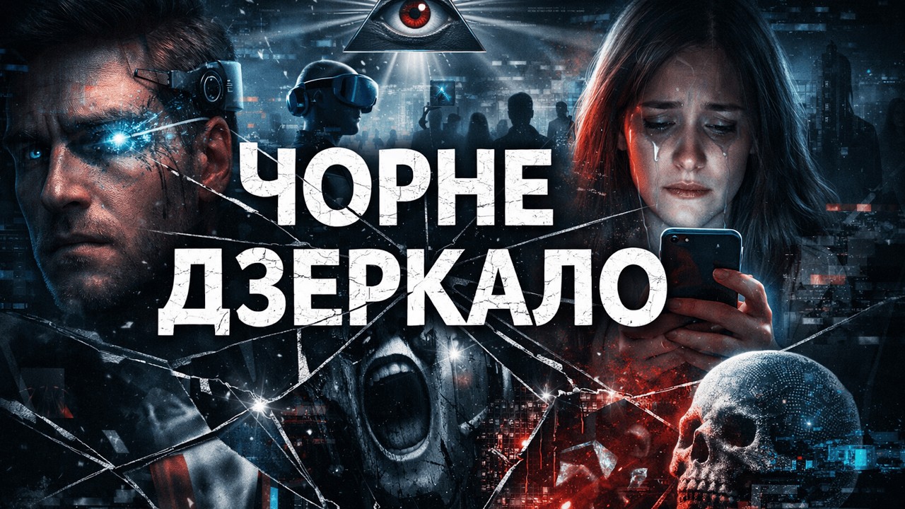 Чорне дзеркало — серіал про страх бути людиною.