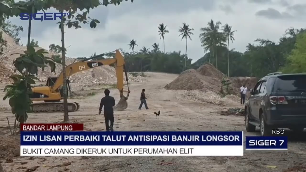 IZIN LISAN PERBAIKI TALUT BUKIT CAMANG DIKERUK UNTUK PERUMAHAN ELIT