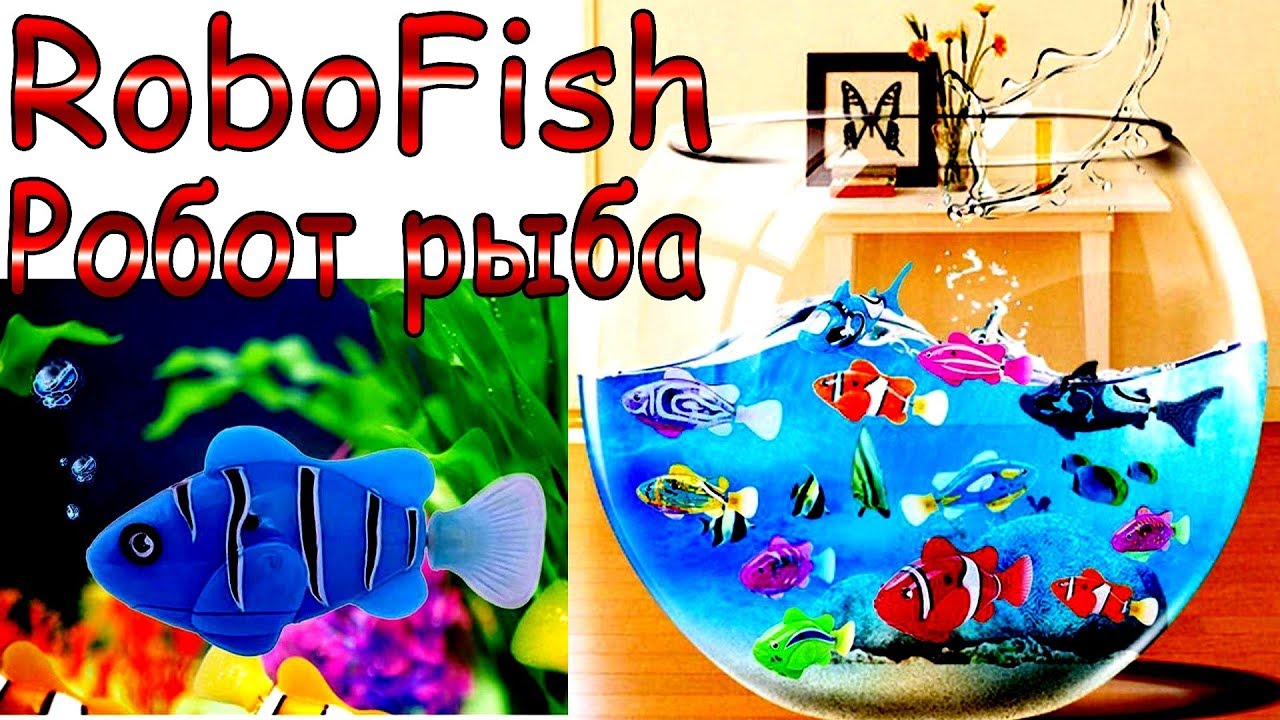 RoboFish - Робот рыба из Китая, Робофиш лучшая игрушка для купания !!!