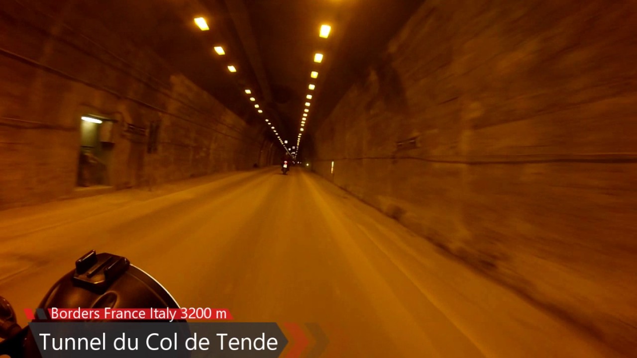 Tunnel du Col de Tende, France - Italy Borders