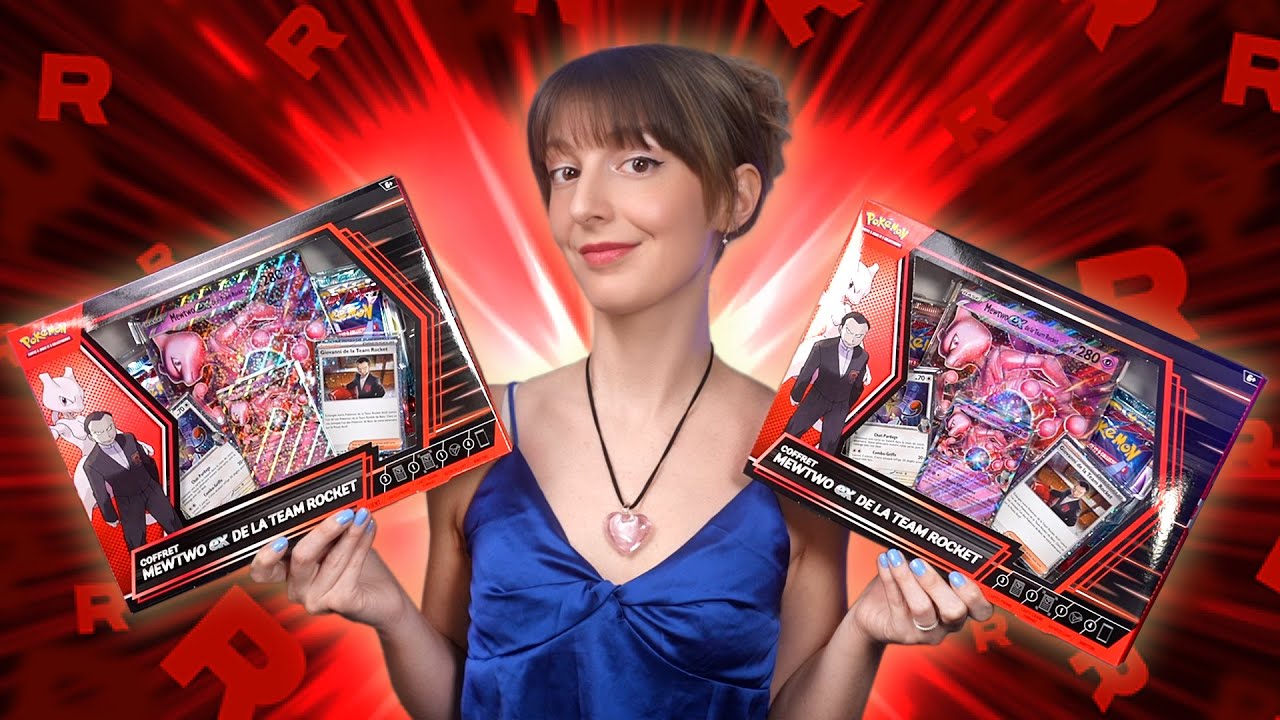 OUI LA GUERRE aux Coffrets Pokémon MEWTWO ex DE LA TEAM ROCKET !