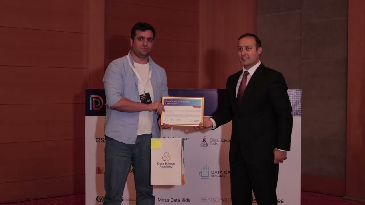 Data Science Academy | Bootcamp Məzun günü | Sertifikatların təqdimatı