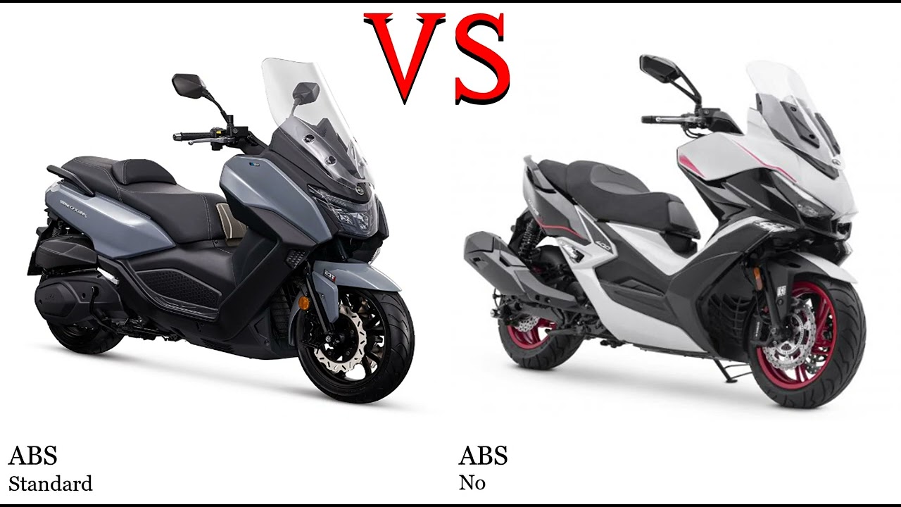 Sym Maxsym 400 vs Kymco Xciting 400i Test specification comparison