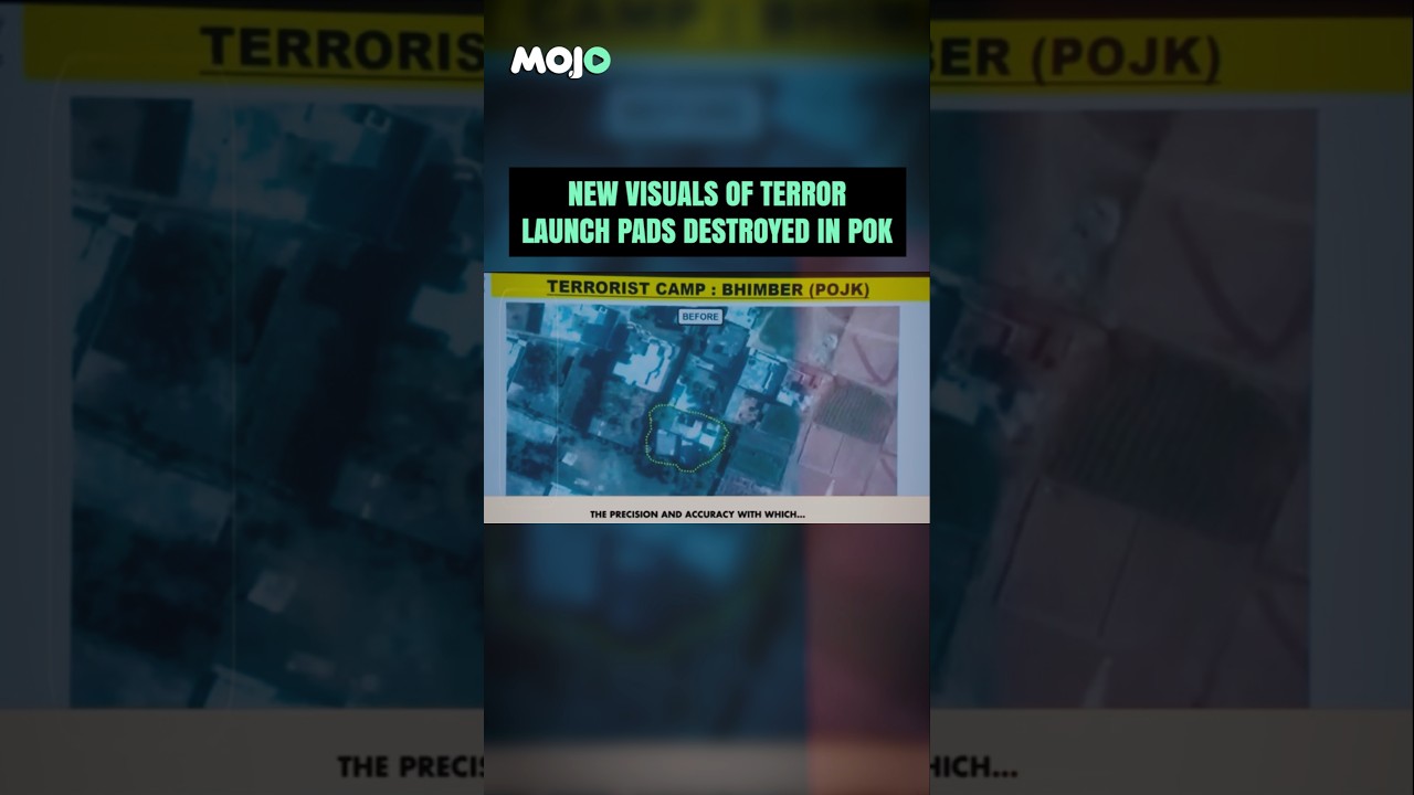 Operation Sindoor| New Visuals Of Terror Launch Pads Destroyed In PoK #modi #india #pakistan