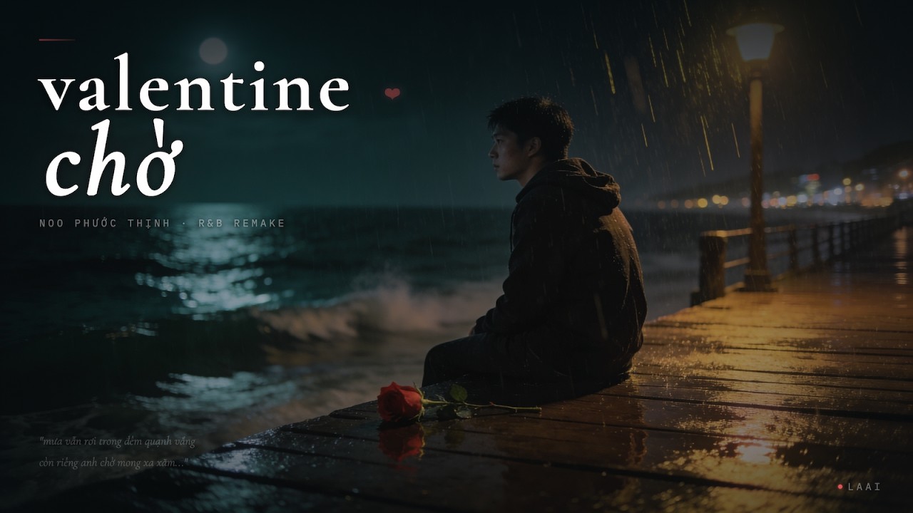 Valentine Chờ - R&B Remake | Lyric Video