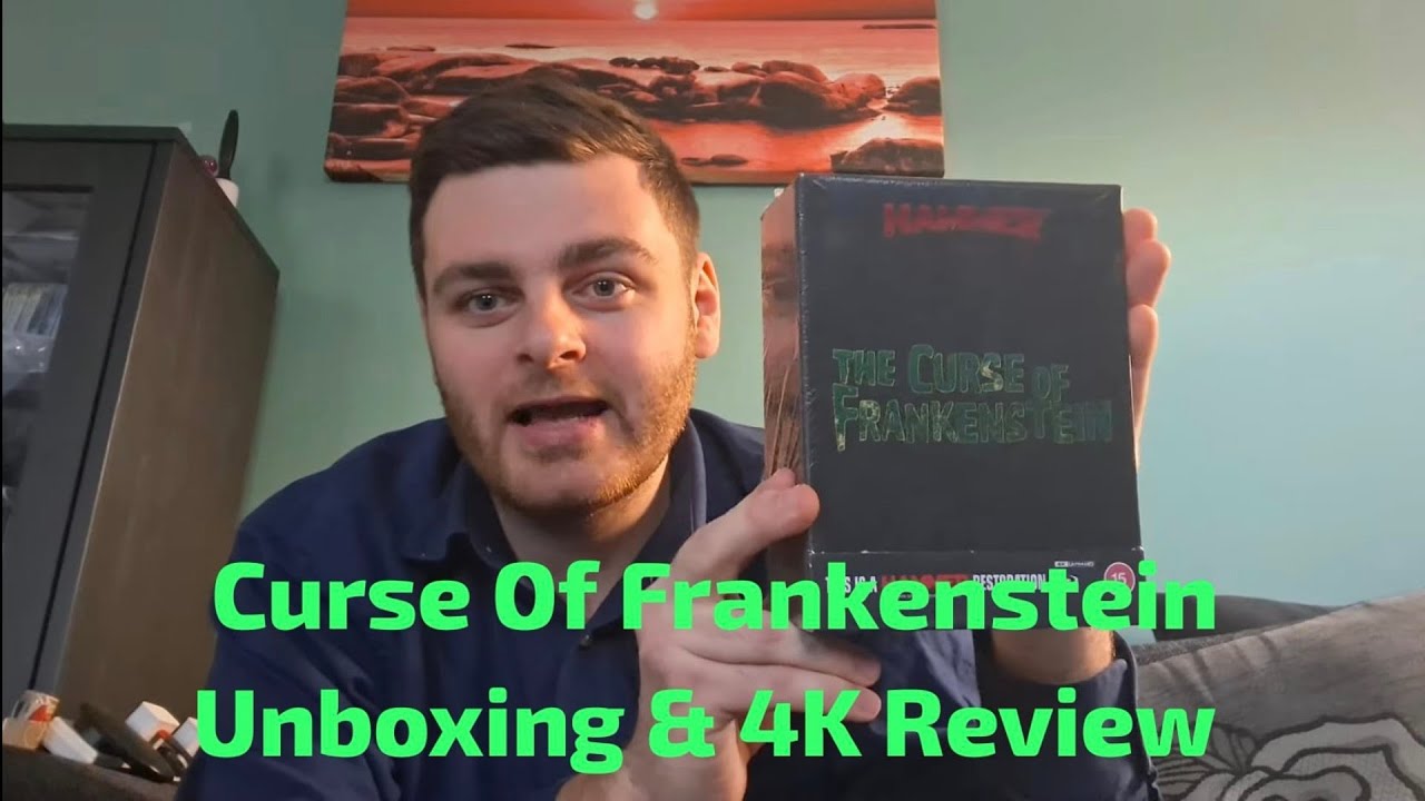 The Curse Of Frankenstein 4K Limited Edition Unboxing & 4K Review @hammer 