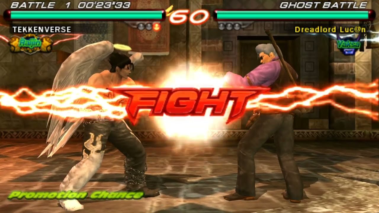 WAY TO 200 SUBSCRIBER DEVIL JIN GHOST BATTLE [TEKKEN6] ....PSP PC