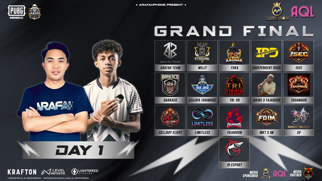 GRAND FINAL PMPL - DAY 1