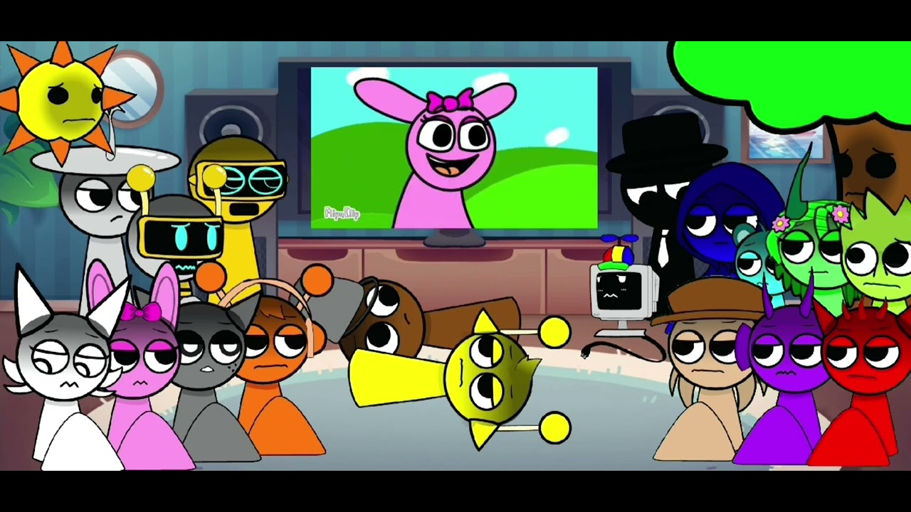 Sprunki reagują na siebie, część 7 (SPRUNKI/GL2) || memy || animacja ||