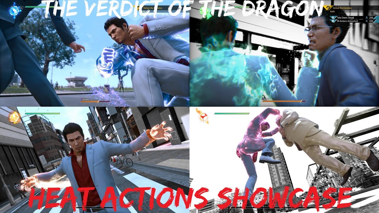 The Verdict Of The Dragon: Heat Actions Showcase