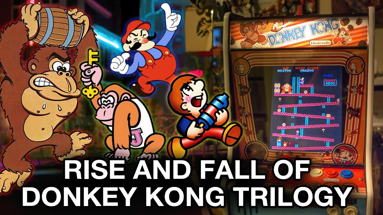 The Rise and Fall of Donkey Kong’s Arcade Era | Gaming History