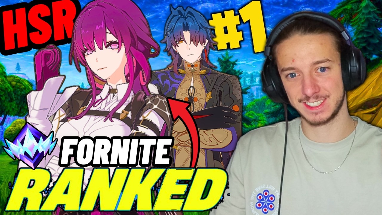 JE FAIS TOP 1 RANKED AVEC KAFKA & BLADE SUR FORTNITE ?! 😱🔥 (Skin HSR)