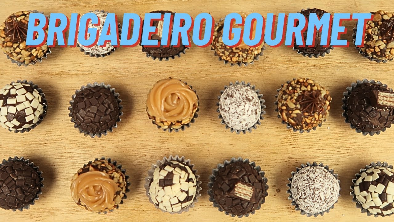 BRIGADEIRO GOURMET PARA VENDER: 6 SABORES COM 1 RECEITA!