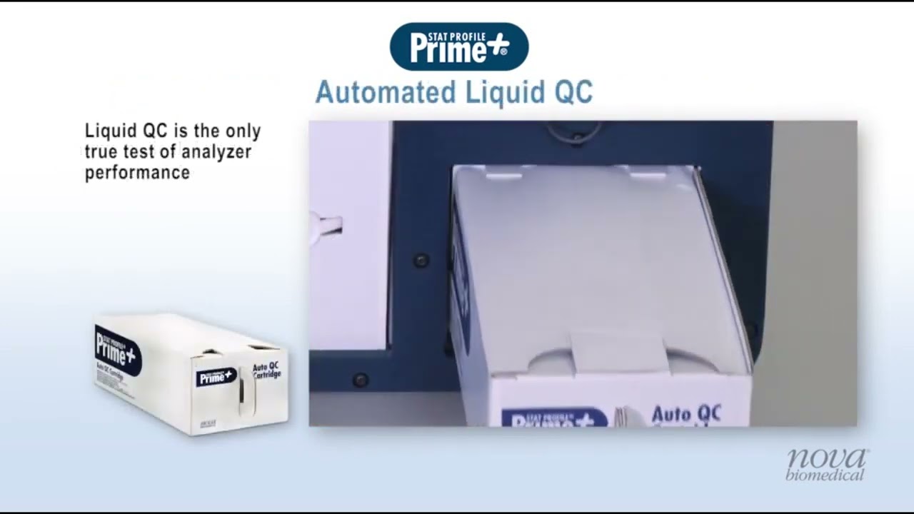 NOVA Stat Profile Prime Plus  Critical Care Blood Gas Analyzer