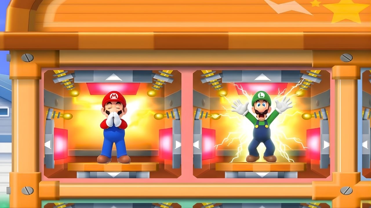 [マリオパーティ7 ゲームキューブ: ミニゲームマリオ Vs ルイージ Vs ワルイージ Vs ワリオ(CPU最強 たつじん)]