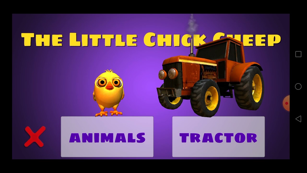 El tractor y el pollito sin el auto bochinchero versión v1 en Español latino canal oficial