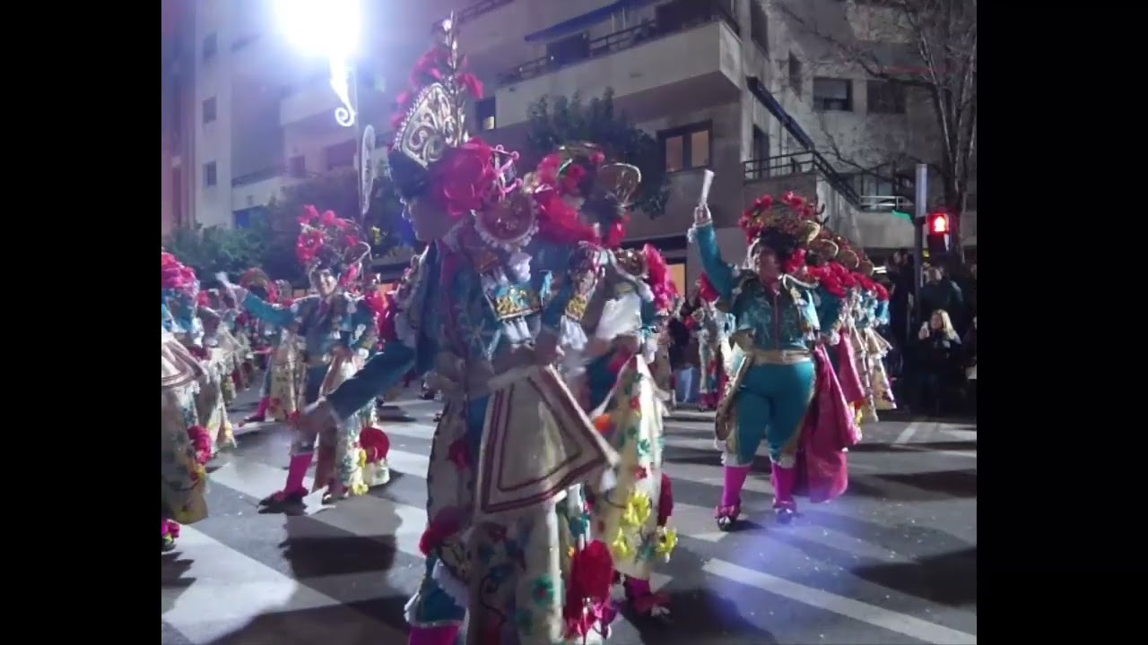 Desfile de Carnaval de Badajoz.Comparsa La Bullanguera.15-2-2026