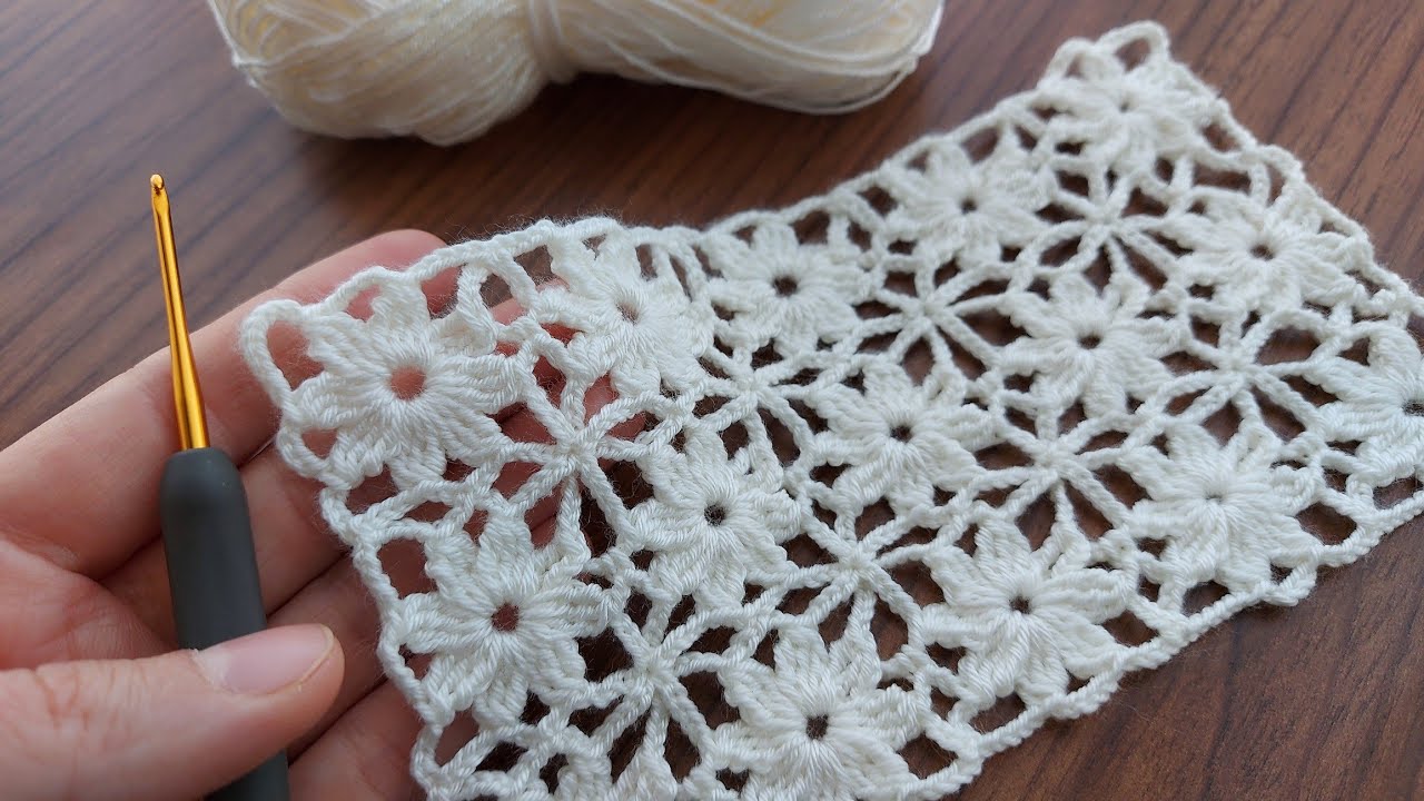 Super Easy Crochet Knitting Model Çok Kolay Çok Gösterişli Tığ İşi Örgü Modeli Yapımı