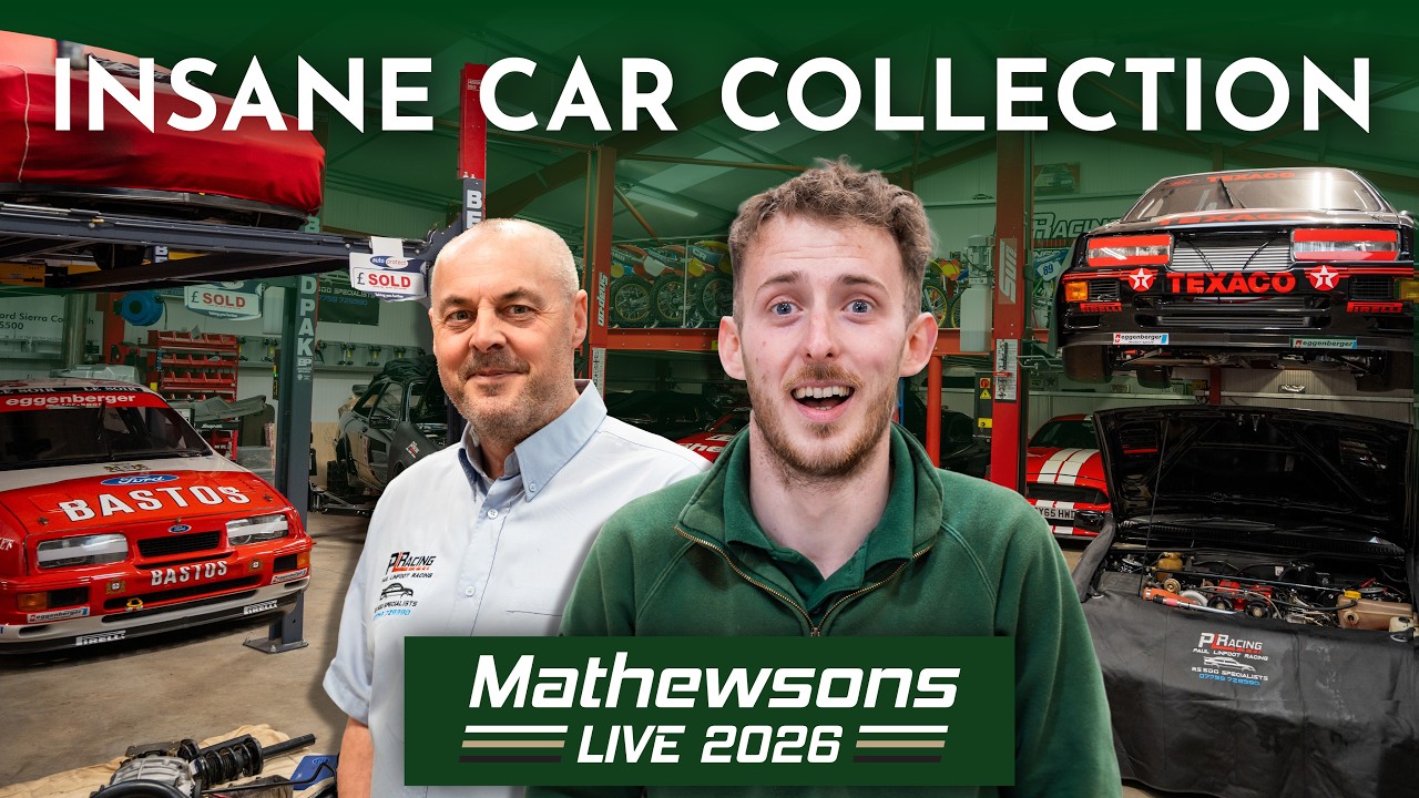 This RIDICULOUS Car Collection Is Coming To Mathewsons Live!