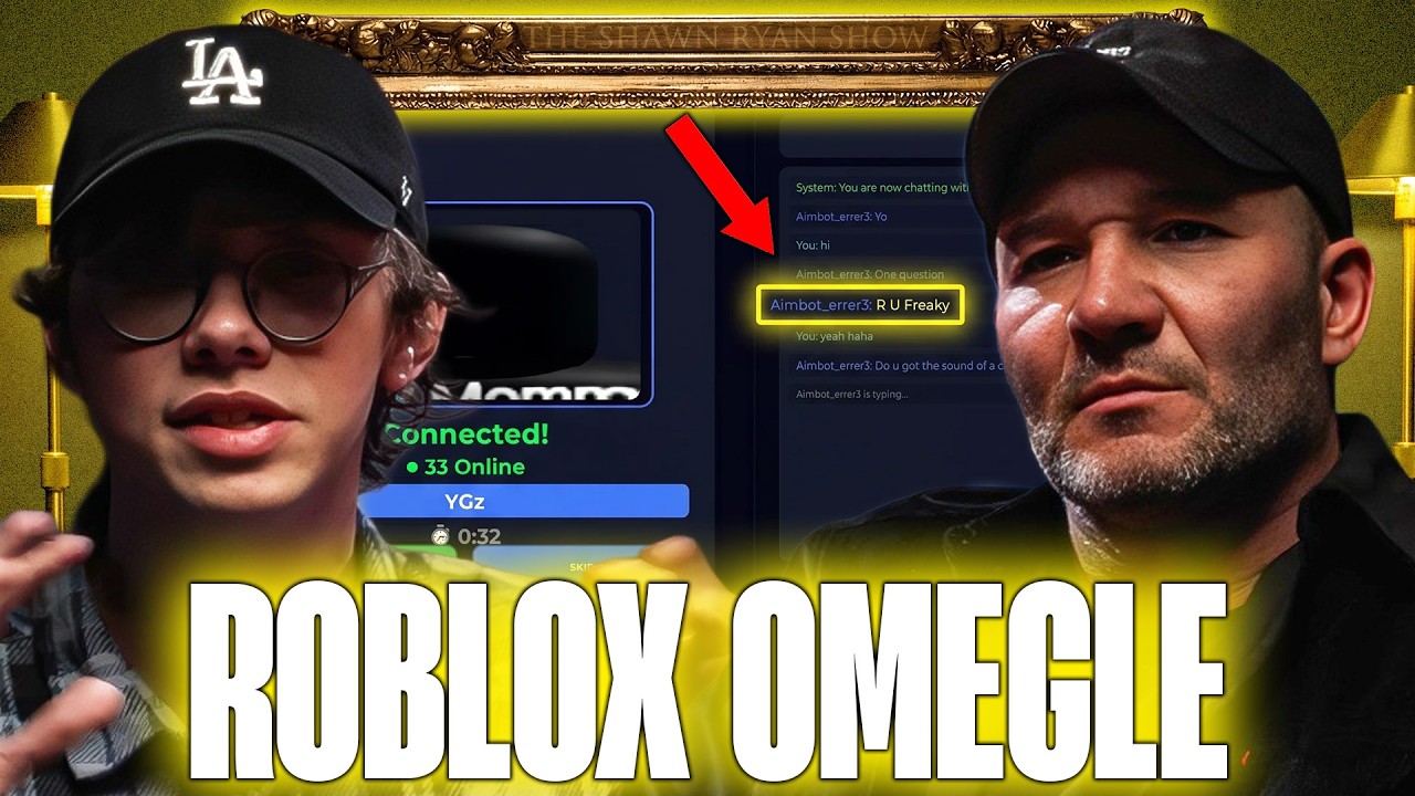 “R U Freaky” - Shawn Ryan Can’t Believe What He Saw Inside Roblox Chats