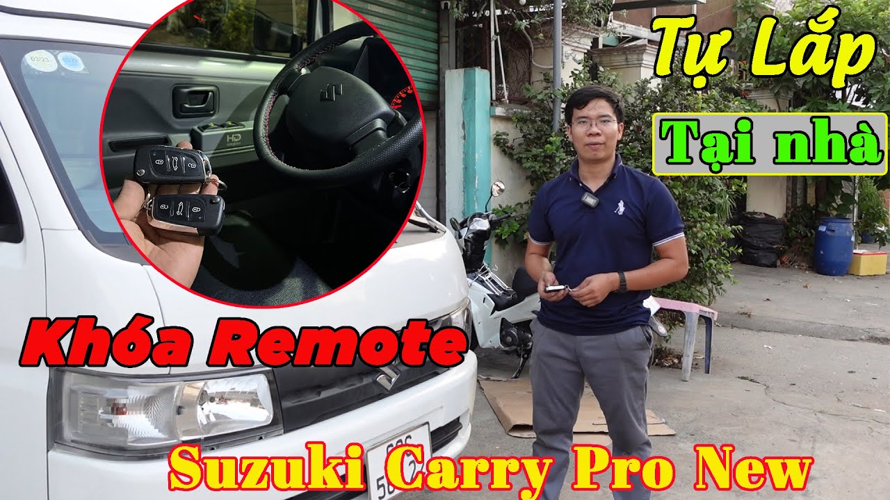 [Hướng Dẫn] Lắp Bộ Khóa Cửa Remote Cho Xe Suzuki Carry Pro New 2023 || Huỳnh Hải Đăng