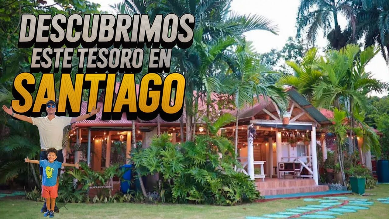 Un OASIS en LA VEGA a solo 20 minutos de SANTIAGO que nadie conoce 🤩