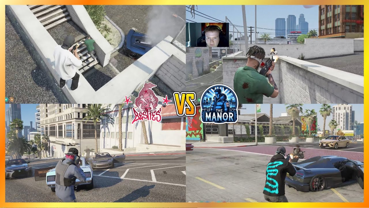 Besties Counter Big Manor Gang Bank Truck (Multi POVs) | NoPixel 4.0 GTA RP