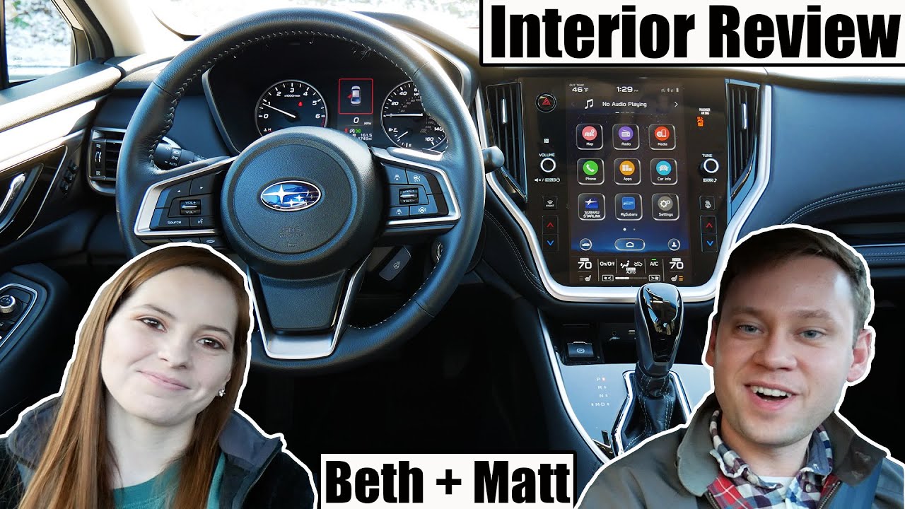 2020 Subaru Legacy Interior Review (Beth + Matt)