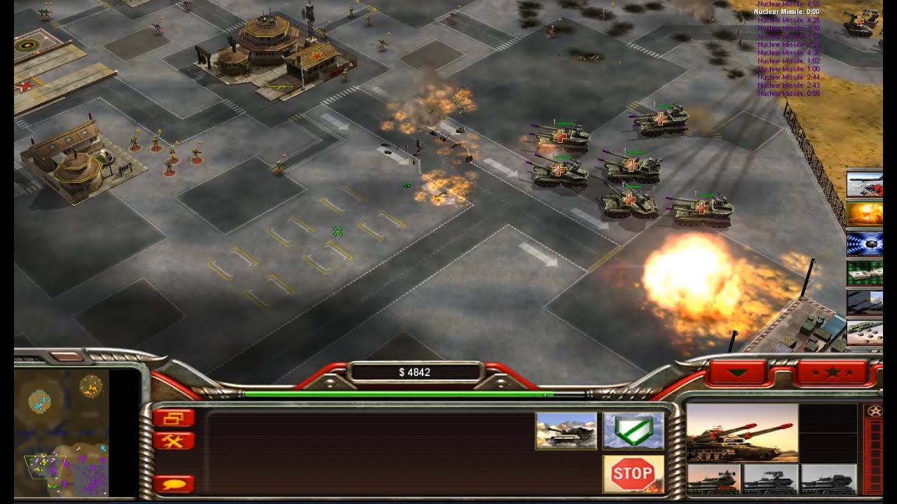 CC Generals Zero Hour Hard Mode 7vs1