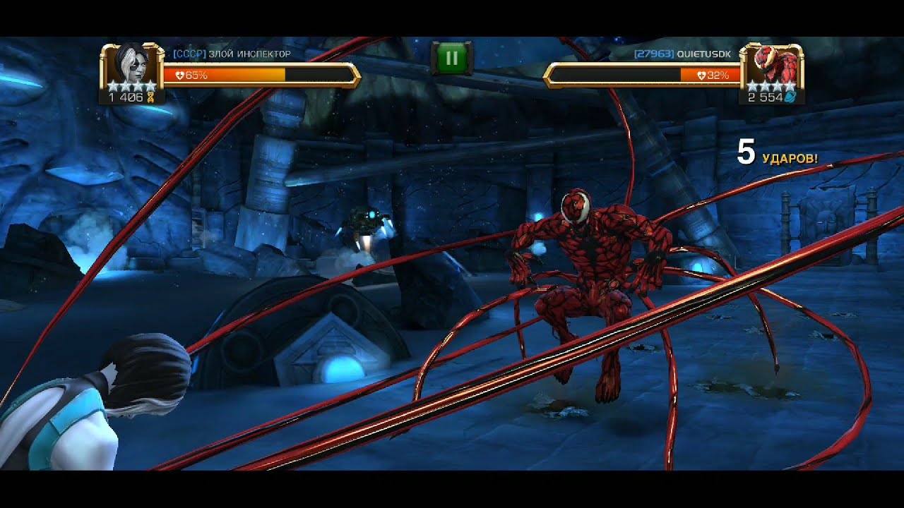 Domino vs Carnage, Домино и Карнаж, Марвел Битва Чемпионов