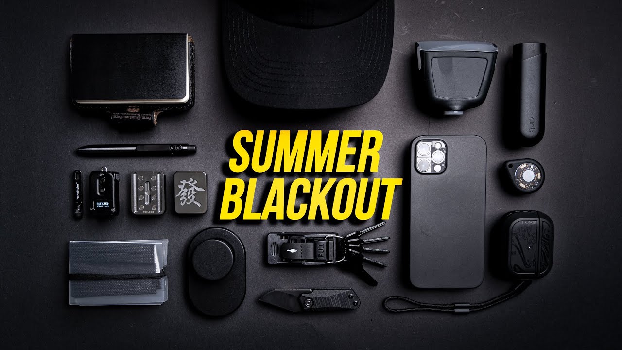 Летняя коллекция Blackout EDC 2021 (для повседневного ношения) — Что в моих карманах, эпизод 45