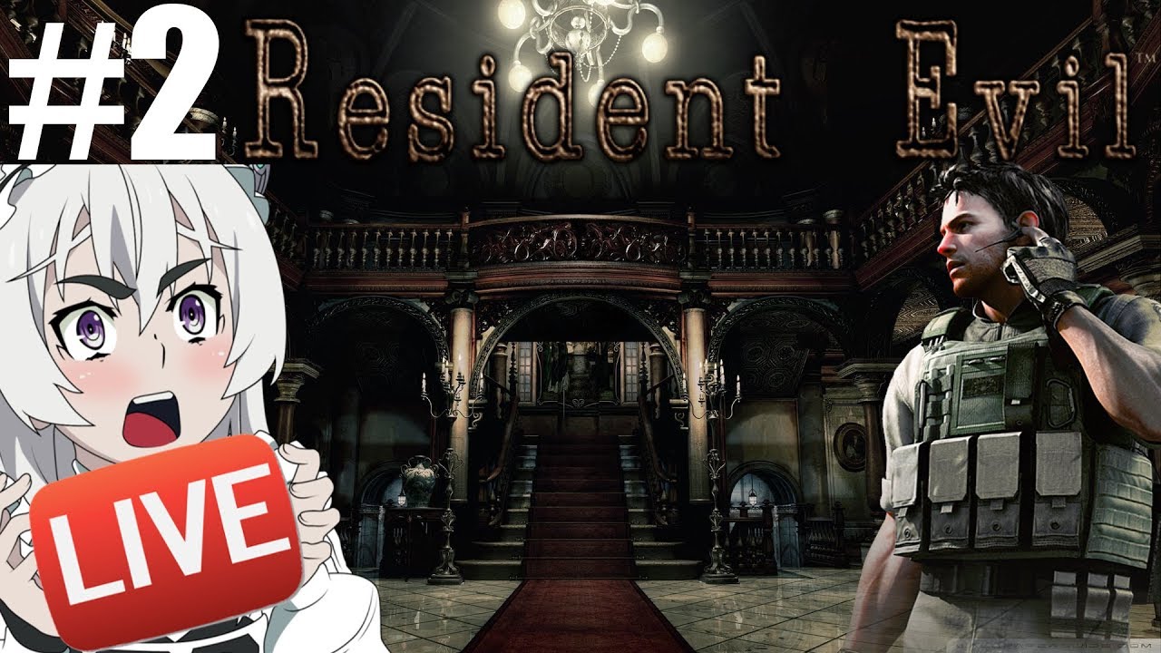 [LIVE]  Resident Evil  #2 - Dalsze zwiedzanie zamczyska