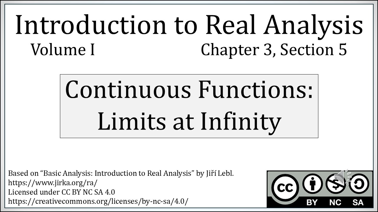 Limits at Infinity