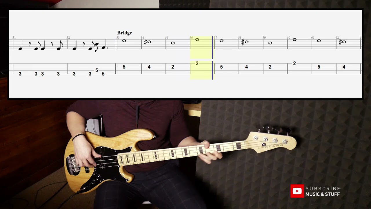 Daft Punk - One More Time (bass cover by Harry)