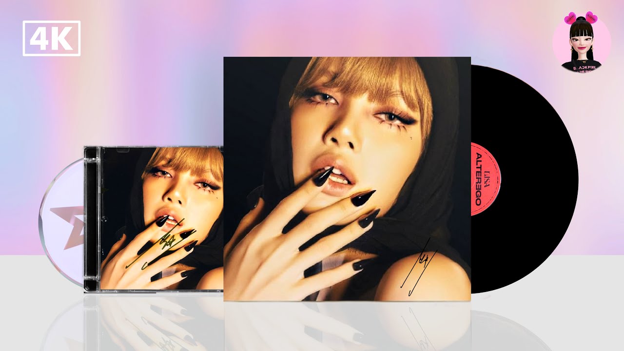 Unboxing Blackpink Lisa Signed Vinyl & CD 