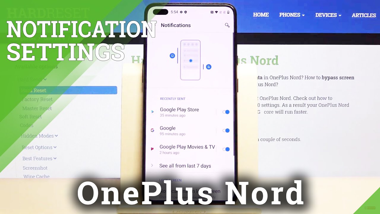 How to Manage Notification Settings in OnePlus Nord &ndash; Turn Off Notifications from App