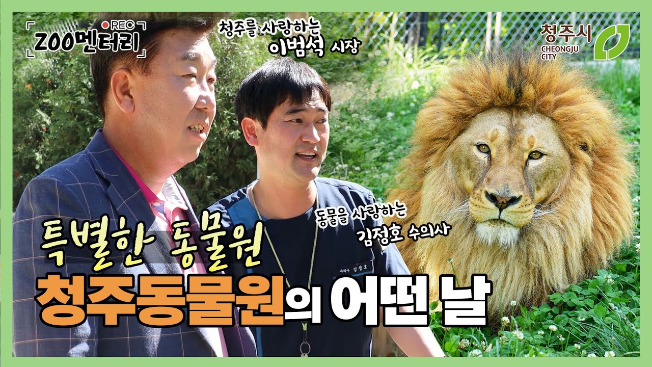 바람이 머물자 더 특별해진 청주동물원, 김정호수의사