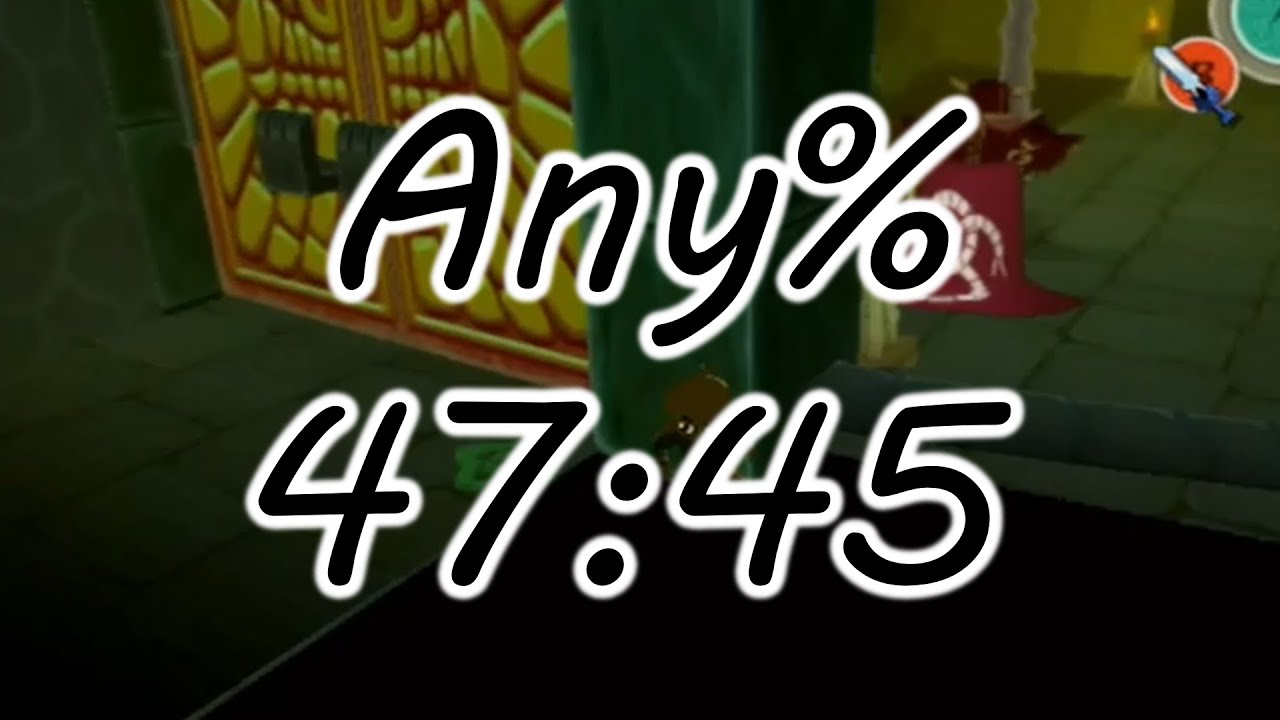 The Wind Waker Any% Speedrun in 47:45 [FWR]